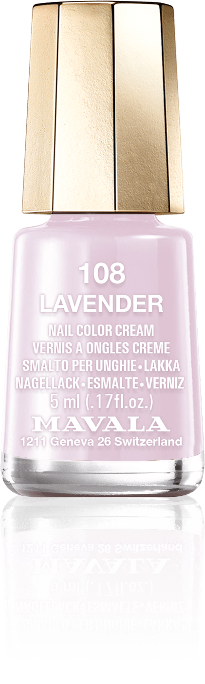 Lavender — A milky mauve, sweet as a candy