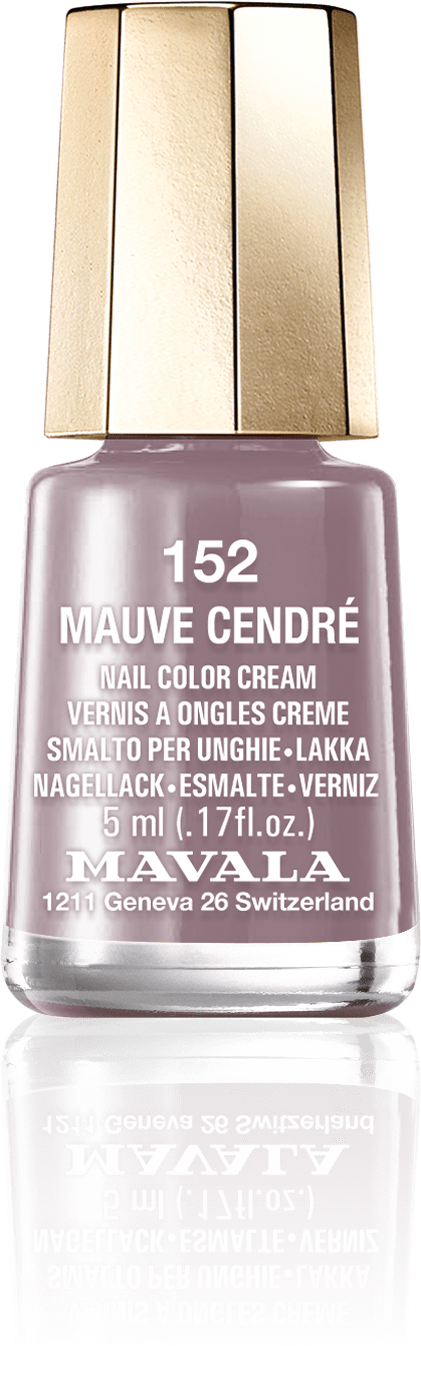 Mauve Cendré — Un gris mauve tendre, telle la texture d'un look bohème