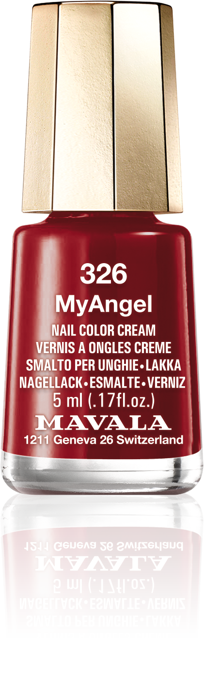 MyAngel — An antique red, like a saintly sculpture abandoned in an old chapel 