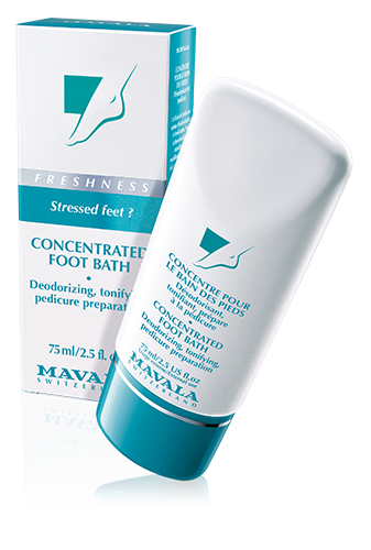 Concentrated Foot Bath — Deodorizing, tonifying. Pedicure preparation.