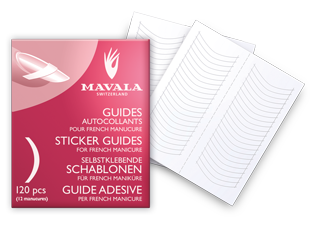 Sticker Guides — For French Manicure.