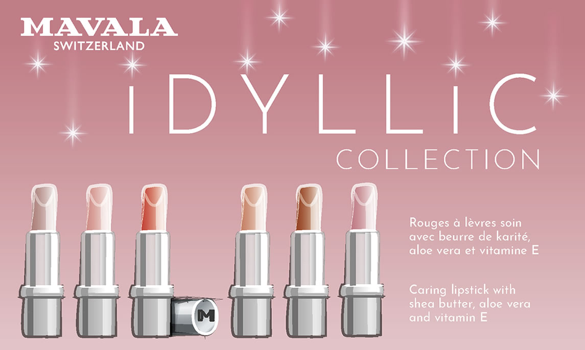 Idyllic Collection — Desire to be on all the lips and to embrace this renewal with Idyllic Collection! 
