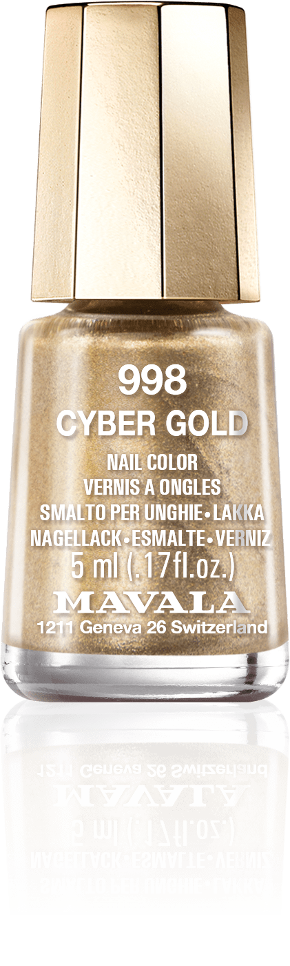 Shiny Punk Style Metallic Golden Color Press Nails Chrome - Temu