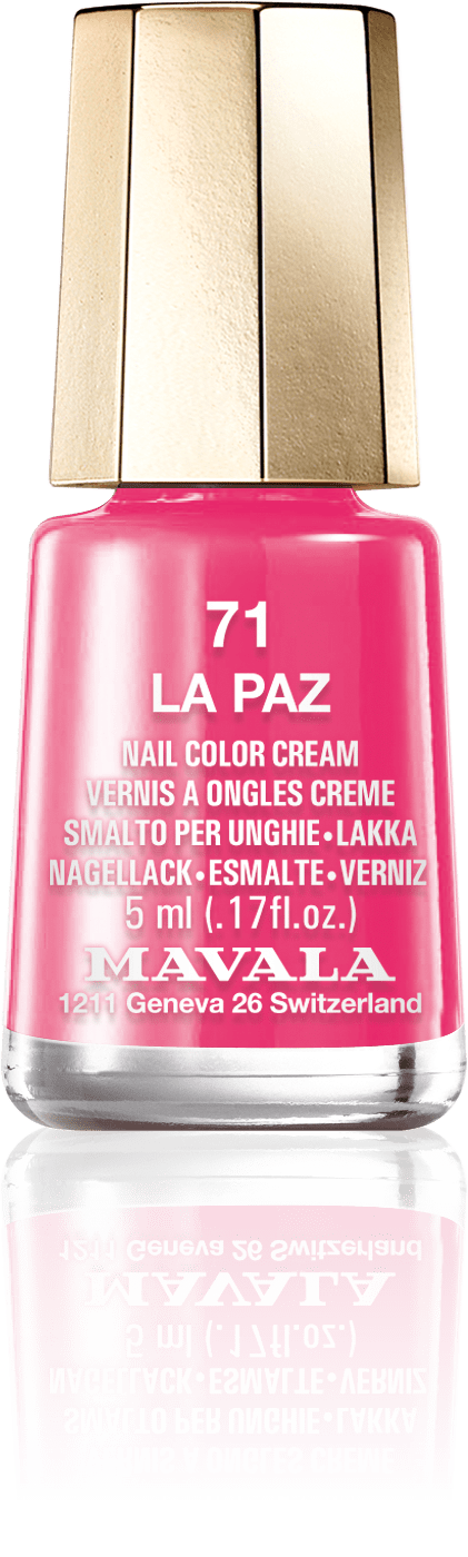 La Paz — Ein rötliches Bonbon-Pink, wie die emblematische und heilige Blume Boliviens