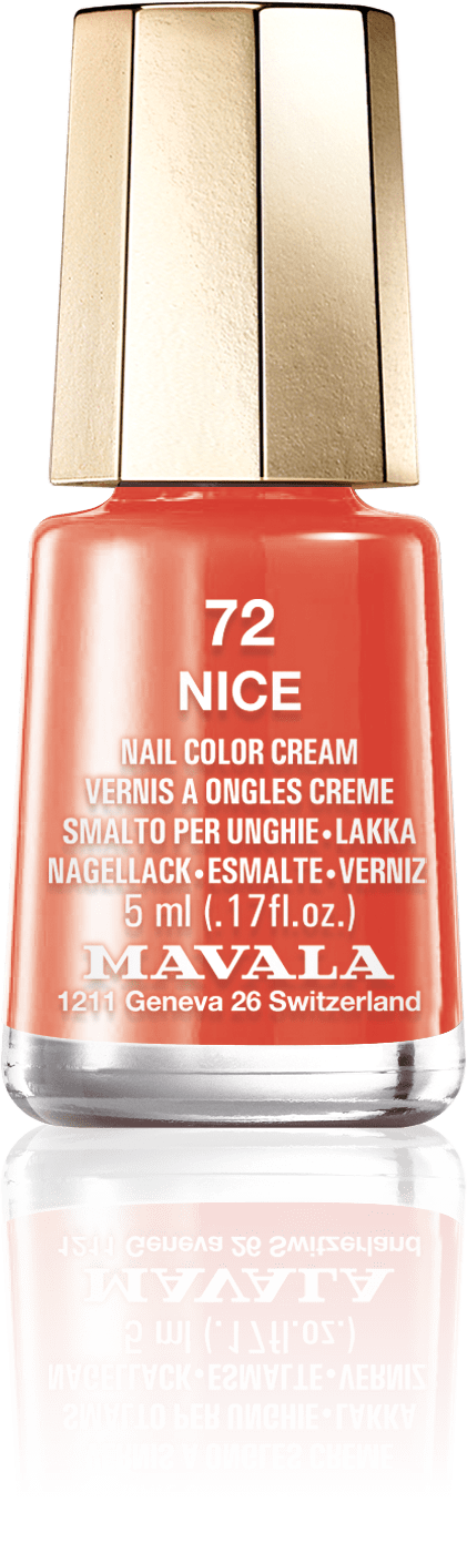Nice — Un rouge clair avec une touche orange, telle une ambiance française estivale et dynamique 