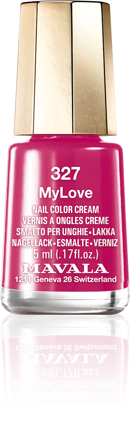 MyLove — A dark raspberry red with a violet touch, as smooth and pure as a feeling of love